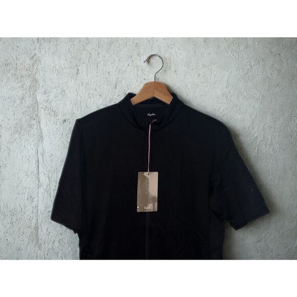 Rapha Classic Jersey II L NWT Black RPM150 Merino Wool Cycling Rare - Picture 4 of 10